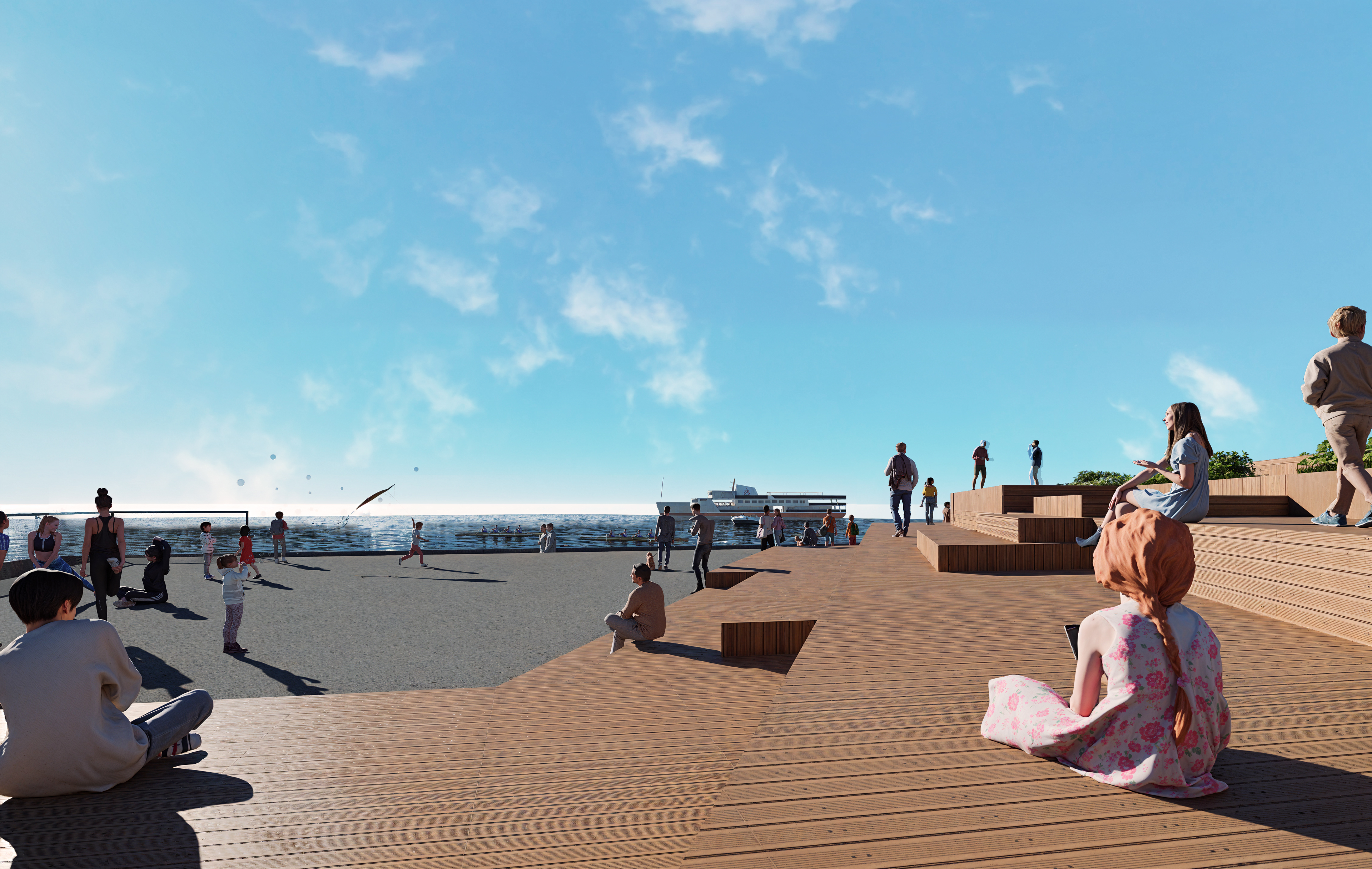 Scenic Walkways and Leisure Zones